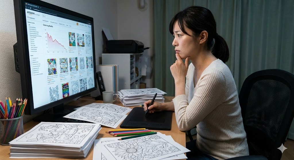 AI塗り絵は稼げないと言われる構造的理由